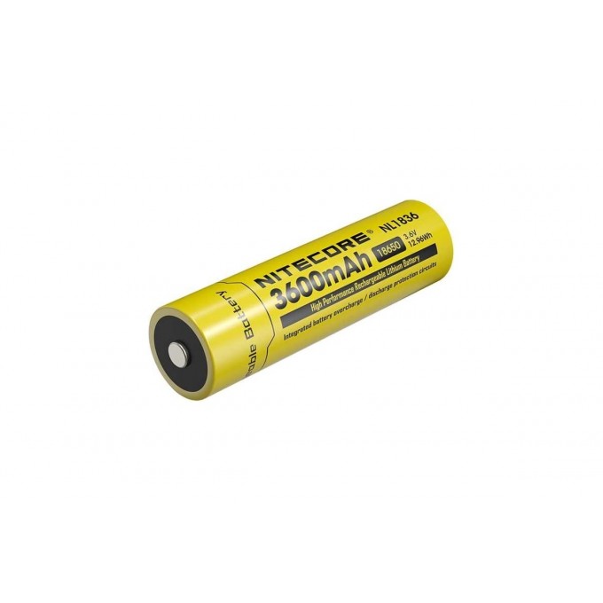 Аккумулятор NITECORE NL1836 18650 3.6v 3600mA (12.96Wh) 0349 Аккумулятор NITECORE NL1836 18650 3.6v 3600mA (12.96Wh) 0349