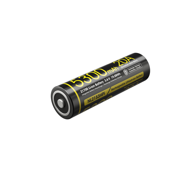 Аккумулятор NITECORE NL2153HPi 21700 3.6v 5300mAh 0802 Аккумулятор NITECORE NL2153HPi 21700 3.6v 5300mAh 0802